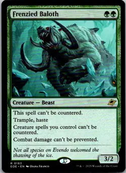 Edge of Eternities #183 Frenzied Baloth - Image 1