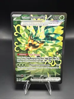 Pokemon Teal Mask Ogerpon ex - Holo SV06: Twilight Masquerade 211/167 NM - Image 1
