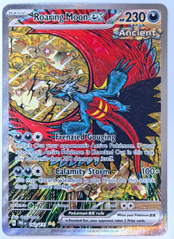Pokemon TCG Roaring Moon EX 162/131 Prismatic Evolutions SIR English 2025 - Image 1