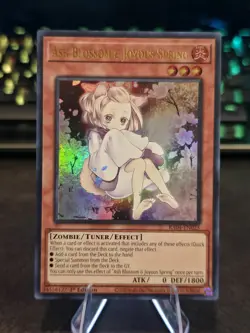 Yu-Gi-Oh! Ash Blossom & Joyous Spring (Alternate Art) RA04-EN025 Ultra Rare - Image 1