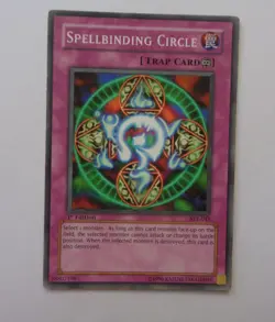 Spellbinding Circle SYE-045 (Common, 1st Edition, Played / MP) Yugioh - Image 1