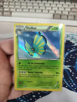 Card Pokemon Portuguese - Vivillon XY 17/146 - Savannah Pattern Exclusive - Image 1