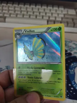 Card Pokemon Portuguese - Vivillon XY 17/146 - Savannah Pattern Exclusive - Image 2