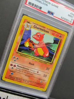 PSA 9| 1999 Pokemon Card Game Charmeleon 24/102 Base Set Vintage English - Image 4