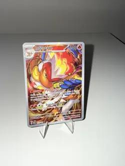 Pokemon TCG Infernape Illustration Rare Holo Card 173/167 Twilight Masquerade NM - Image 1