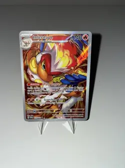 Pokemon TCG Infernape Illustration Rare Holo Card 173/167 Twilight Masquerade NM - Image 2