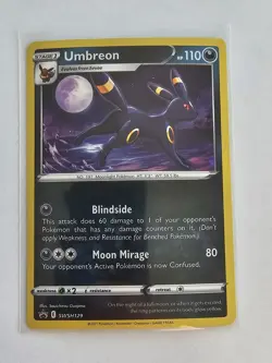 Umbreon SWSH129 SWSH: Sword & Shield Promo Cards Holo Promo Pokemon Card - Image 1