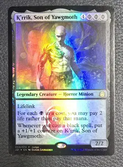 K'rrik, Son of Yawgmoth Judge Promos Foil NM Magic MTG Card - Image 1