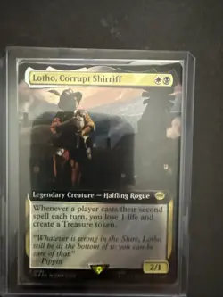 Lotho, Corrupt Shirriff (Extended Art) (Surge Foil) the Lord of the Rings - Image 1