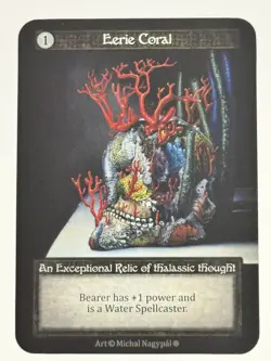 Eerie Coral Exceptional Gothic NM Sorcery: Contested Realm - Image 1