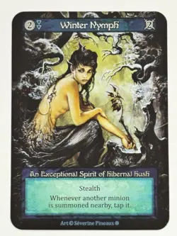 Winter Nymph Exceptional Gothic Water NM Sorcery: Contested Realm - Image 1