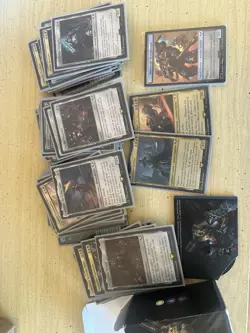 MTG Warhammer 40K Forces Of The Imperium Commander Deck - Opened And Sleeved - Image 1