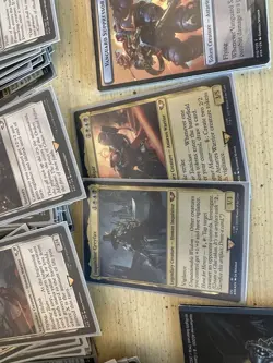 MTG Warhammer 40K Forces Of The Imperium Commander Deck - Opened And Sleeved - Image 2