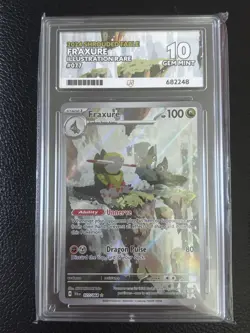 Pokemon TCG - Fraxure 077/064 - Shrouded Fable - ACE 10 - Image 3