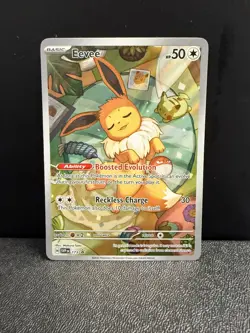 2025 Pokemon Eevee Black Star Promo SVP 173 Prismatic Evolutions NM - Image 1