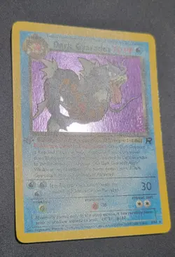 Pokemon Dark Gyarados 8/82 Team Rocket Holo LP 1st Ed. - Image 3