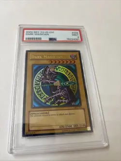 2002 YuGiOh Dark Magician Starter Deck Yugi PSA 9 SDY-006 - Image 2