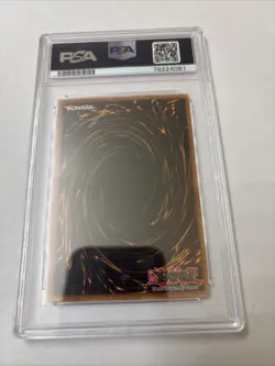 2002 YuGiOh Dark Magician Starter Deck Yugi PSA 9 SDY-006 - Image 3