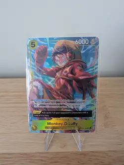 Monkey.D.Luffy OP07-109 Full Art - One Piece Illustration Box Vol. 3 Foil Promo - Image 1
