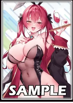 Hololive Houshou Marine Swimsuit ver. doujin Card Sleeve Protector - Image 1