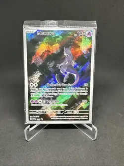Pokemon TCG Mewtwo 052 Factory Sealed UPC Promo Scarlet & Violet 151 Card - Image 1