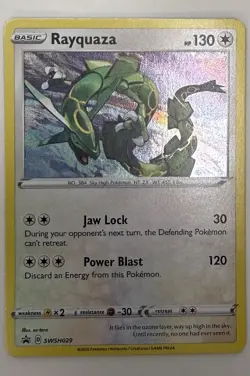Rayquaza SWSH029 SWSH: Sword & Shield Promo Cards (Cosmos) Holo - Image 1