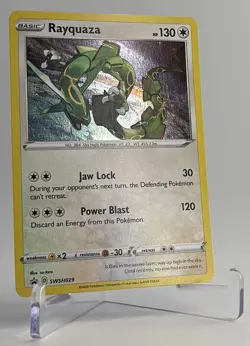 Rayquaza SWSH029 SWSH: Sword & Shield Promo Cards (Cosmos) Holo - Image 3