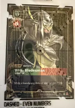 Master Yi - Wuju Blademaster Riftbound Metal Card Prize Wall Item 1 Of 35 Copies - Image 5