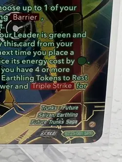 Dragon Ball Super Card Game SS2 Trunks, Path to the Future Perfect... - Image 5