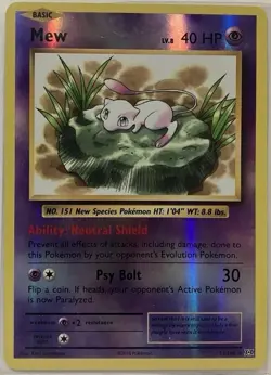 Mew 53/83 Holo Rare Pokemon Generations 20th Anniversary NM/LP English TCG Clean - Image 1