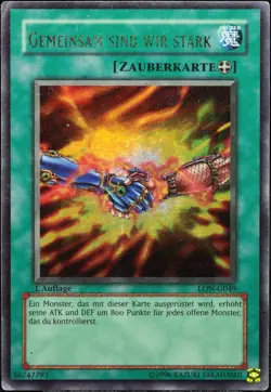Yu-Gi-Oh! Gemeinsam Sind Wir Stark LON-G049 1.Edition Ultra Rare [P] | DE 2003 - Image 1