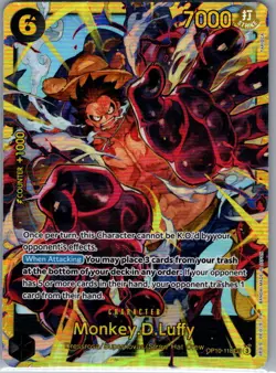 Monkey.D.Luffy OP10-118 SEC English Royal Blood - One Piece Card - NM - Image 1