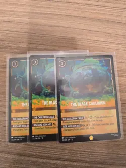 3X The Black Cauldron #32 Whispers In the Well Legendary Non-Foil Disney Lorcana - Image 1