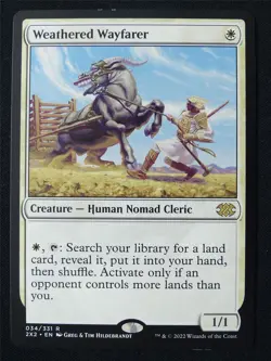Weathered Wayfarer - 2X2 - Mtg Card #HN - Image 1