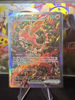 Oricorio EX #24 Mega Evolution Phantasmal Flames Black Star Promo Card NM #2 - Image 1