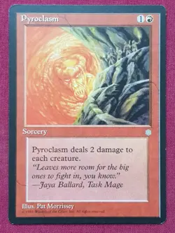 Magic The Gathering ICE AGE PYROCLASM red card MTG - Image 1
