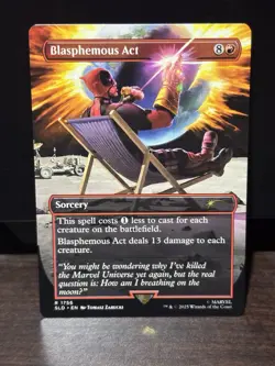 Blasphemous Act (1756) #1756 (NM) Secret Lair Drop SLD Magic MTG - Image 1