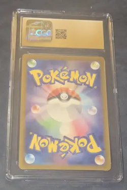 CGC 10 PRESTINE - Gastly AR SV5K 080/071 Wild Force Pokemon Card Japanese 2024 - Image 2