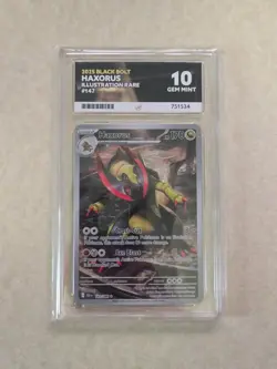 Pokemon TCG - Haxorus - Black Bolt - 147/086 - Illustration Rare - ACE 10 - Image 1