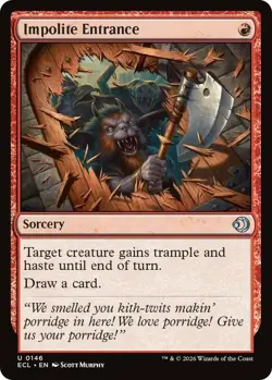 4 x Impolite Entrance - Lorwyn Eclipsed - NM-Mint - MTG - Image 1