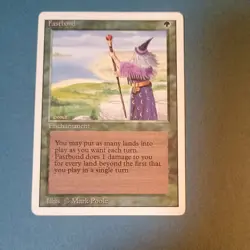 Fastbond Revised Edition Regular Magic the Gathering Moderately Played x1 - Image 1
