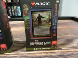 MTG Brothers War BRO Set of 2 Commander Deck Iron Alliance & Burnished Banner - Image 5