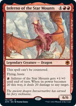 MTG Inferno of the Star Mounts - 151 / English / Near Mint - Image 1