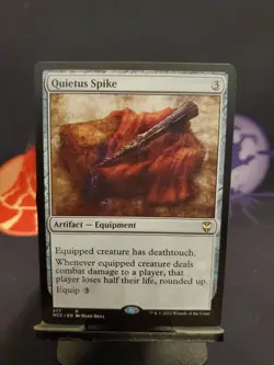 Quietus Spike Commander: Streets of New Capenna NCC 377 Regular Equipment - Image 1