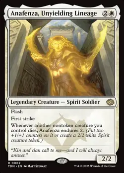 Anafenza, Unyielding Lineage (002) Tarkir: Dragonstorm TDM MTG Magic - Image 1