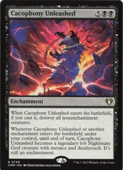 Cacophony Unleashed R Commander Masters 730 - MTG - Image 1