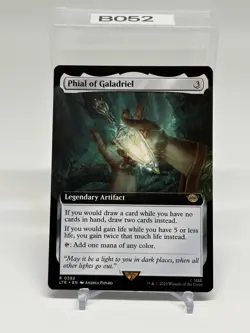 Phial of Galadriel - Extended Art - Rare - MTG The Lord of the Rings - Image 1