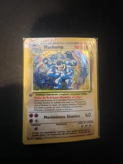 Pokemon TCG Machamp 008/102 Deck Exclusives Holo Rare 1st Edition 100 HP Spanish - Image 1