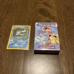 Water Blast Theme Deck Pokemon Jungle Wotc Wizards Of The Coast opened by me - Image 1