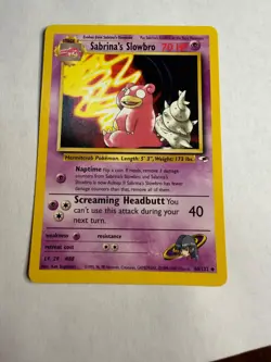 Pokemon TCG Pokemon Sabrina's Slowbro Uncommon Regular - Image 1